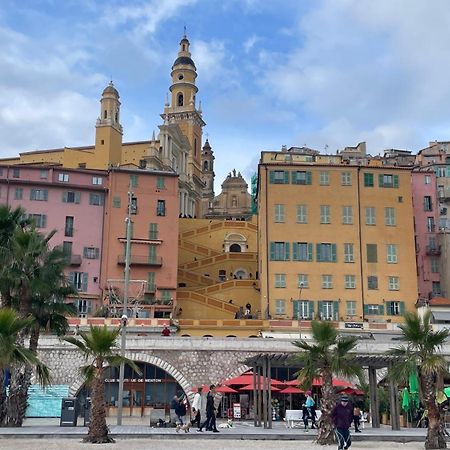 Studio Rue Pietonne Proche Plage Menton Kültér fotó